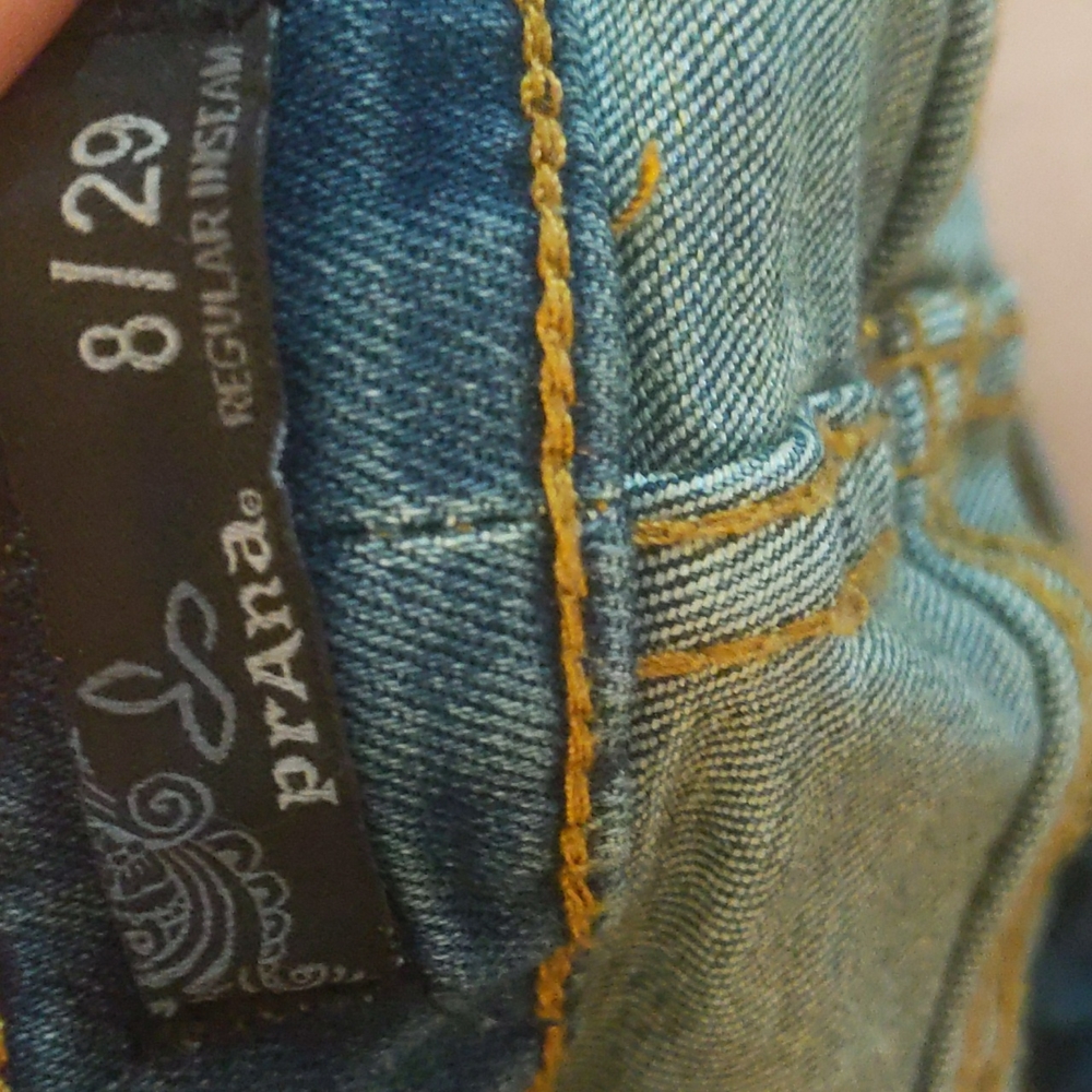 ✅Prana Skinny Jeans Size 8/29 Regular Inseam - Picture 12 of 12
